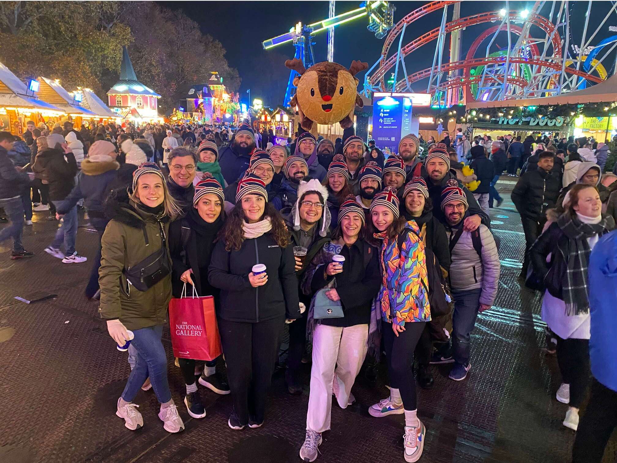 Star Blast Team in London, December 2022